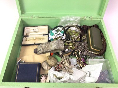 Lot 46 - COLLECTION OF COSTUME AND OTHER JEWELLERY