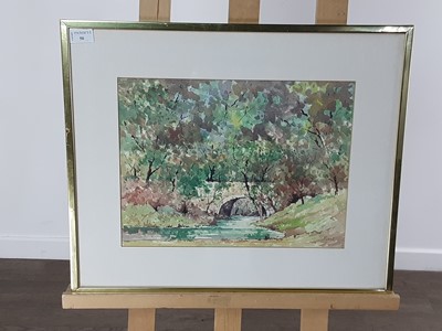 Lot 50 - I RUSSELL WATERCOLOUR