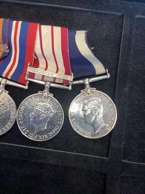 Lot 21 - WWII AND NAVAL GENERAL SERVICE MEDAL GROUP, AWARDED TO J.W.F. HARDING R.N.