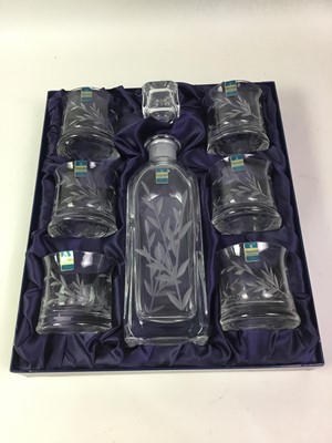 Lot 87 - GLENEAGLES CRYSTAL DECANTER