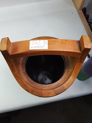 Lot 392 - JENS QUISTGAARD (DANISH, 1919-2008) FOR DANSK DESIGNS, TEAK 'CONGO' ICE BUCKET