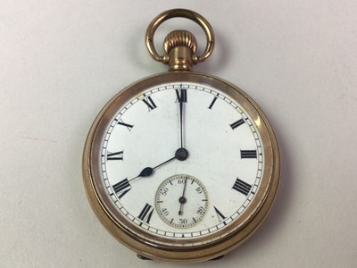 Lot 203 - THREE VICTORIAN AND LATER POCKET WATCHES
