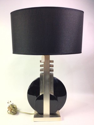 Lot 210 - GROUP OF THREE TABLE LAMPS