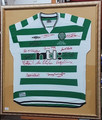 Lot 1721 - CELTIC F.C., SIGNED HOME JERSEY