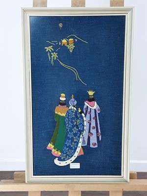 Lot 309 - GROUP OF EMBROIDERIES