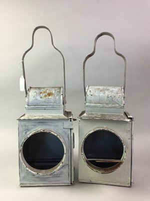 Lot 392 - PAIR OF WWI TRENCH ART SHELLS