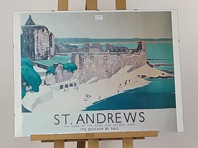 Lot 382 - FOUR REPRODUCTION ST ANDREWS POSTERS