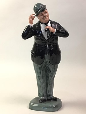 Lot 352 - ROYAL DOULTON FIGURE OF OLIVER HARDY