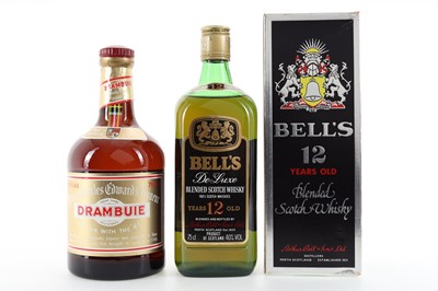 Lot 114 - BELL'S 12 YEAR OLD 75CL AND DRAMBUIE 75CL