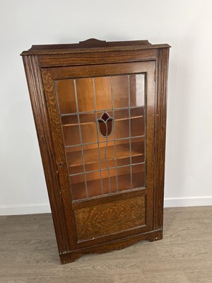 Lot 237 - OAK BOOKCASE