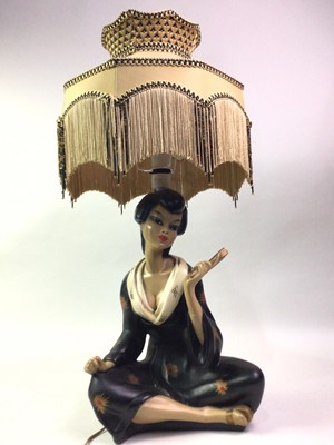Lot 523 - FIGURAL TABLE LAMP