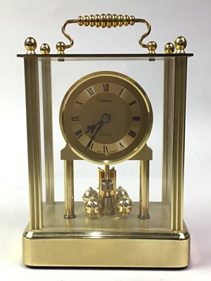 Lot 592 - 20TH CENTURY MANTEL CLOCK