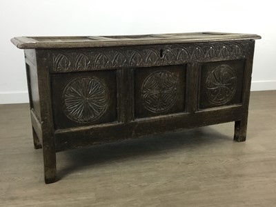 Lot 500 - OAK DOWER CHEST