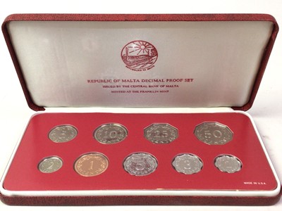 Lot 651 - REPUBLIC OF MALTA PROOF SET