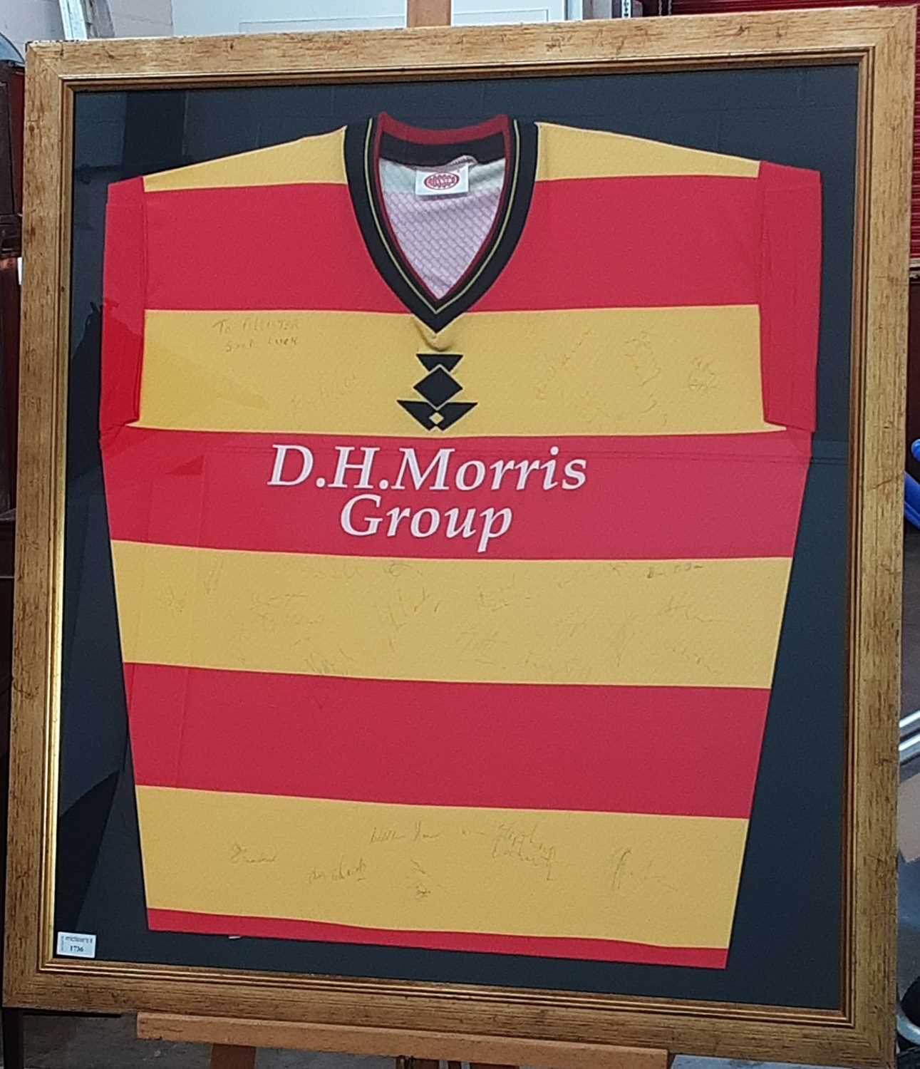 Lot 1739 - PARTICK THISTLE F.C., SIGNED HOME JERSEY