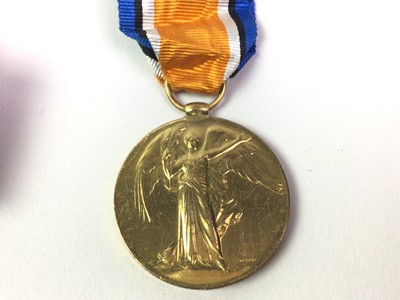 Lot 660 - TWO WAR MEDALS ALONG WITH OTHERS