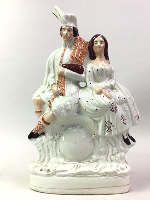 Lot 126 - STAFFORDSHIRE FIGURE GROUP