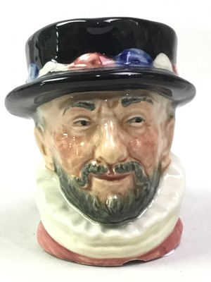 Lot 742 - ROYAL DOULTON MINIATURE TOBY JUG