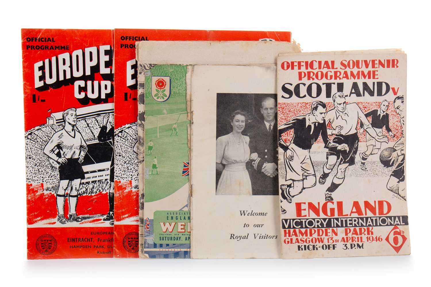 Lot 1731 - SCOTTISH INTERNATIONAL, PROGRAMMES