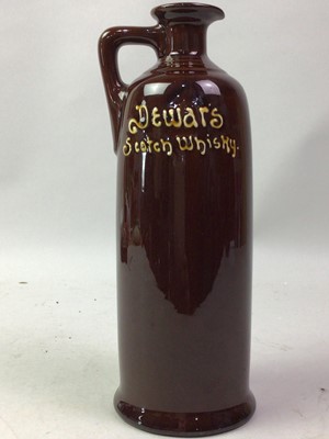 Lot 697 - DEWARS KINGSWEAR WHISKY FLASK