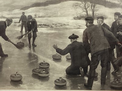 Lot 1743 - CURLING INTEREST, COLLECTION OF PICTURES