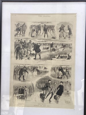 Lot 1743 - CURLING INTEREST, COLLECTION OF PICTURES