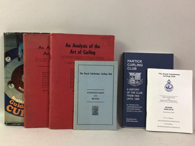 Lot 1747 - CURLING INTEREST, COLLECTION OF BOOKS