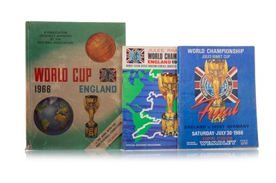 Lot 1732 - ENGLAND VS. WEST GERMANY, WORLD CHAMPIONSHIP CUP FINAL PROGRAMME