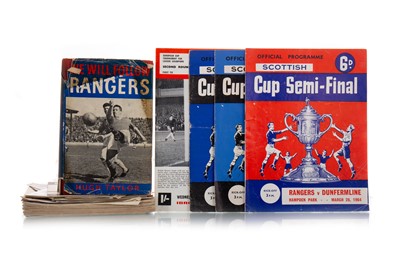 Lot 1734 - RANGERS F.C., COLLECTION OF PROGRAMMES AND ANNUALS