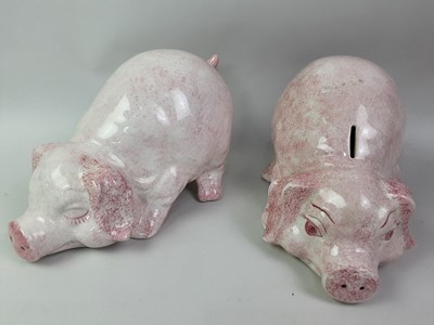 Lot 18 - PAIR OF NOVELTY MONEY BANKS