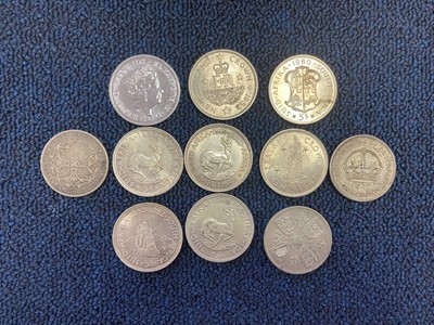 Lot 123 - COLLECTION OF SILVER COINS