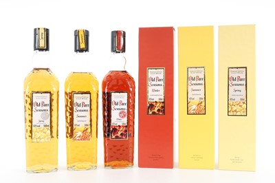 Lot 49 - OLD PARR SEASONS - SPRING 50CL, SUMMER 50CL AND WINTER 50CL