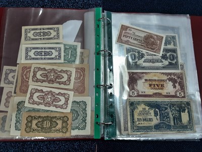 Lot 13 - COLLECTION OF JAPANESE OCCUPATION BANKNOTES