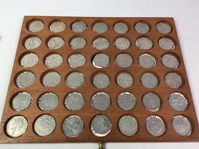 Lot 44 - COLLECTION OF ‘PICTURE BACK’ 50p. COINS