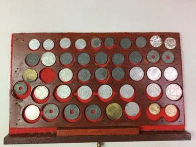 Lot 49 - COIN COLLECTORS CABINET