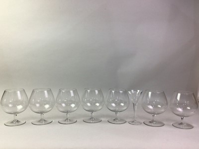 Lot 78 - COLLECTION OF GLASSWARE