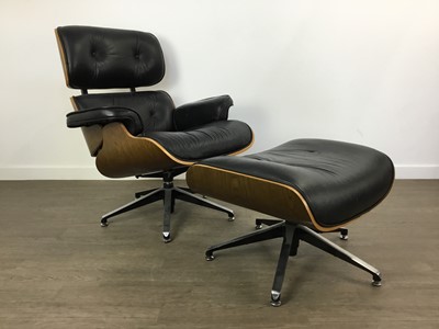 Lot 410 - AFTER CHARLES & RAY EAMES, MODEL 670-STYLE LOUNGE CHAIR AND OTTOMAN