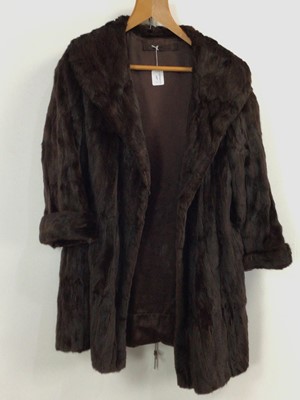 Lot 147 - LADIES FUR COAT
