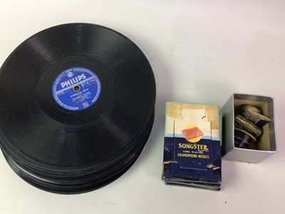 Lot 93 - VINTAGE HIS MASTERS VOICE GRAMOPHONE