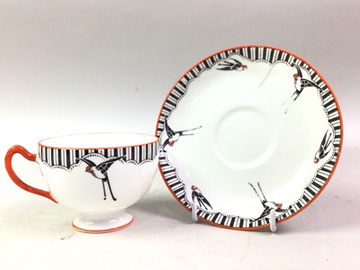 Lot 168 - GRAFTON ART DECO TEA FOR TWO