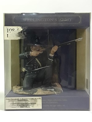 Lot 90 - WELLINGTON'S ARMY FIGURES