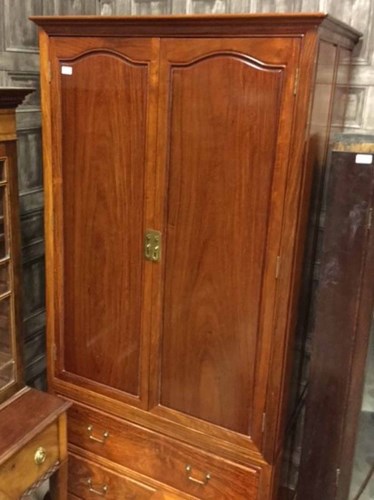 Lot 203 - LATE 20TH CENTURY CHINESE ROSEWOOD WARDROBE...