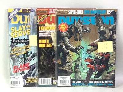 Lot 292 - DUNGEON MAGAZINES