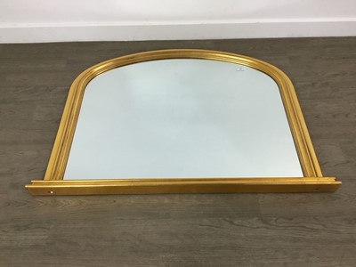 Lot 209 - MODERN OVERMANTEL MIRROR