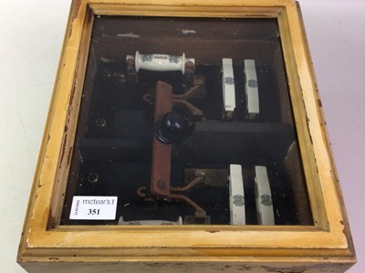 Lot 351 - TUCKER TELAC FUSE BOX