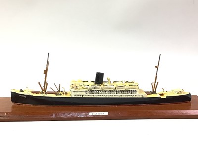 Lot 362 - PAINTED WOOD MODEL