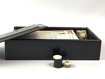 Lot 366 - CHINESE MAHJONG SET