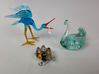 Lot 227 - GROUP OF ITALIAN GLASS MINIATURE FIGURES