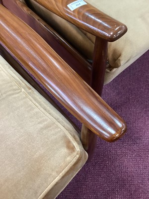 Lot 415 - GREAVES & THOMAS OF LONDON, TEAK ARMCHAIR
