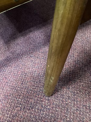 Lot 415 - GREAVES & THOMAS OF LONDON, TEAK ARMCHAIR